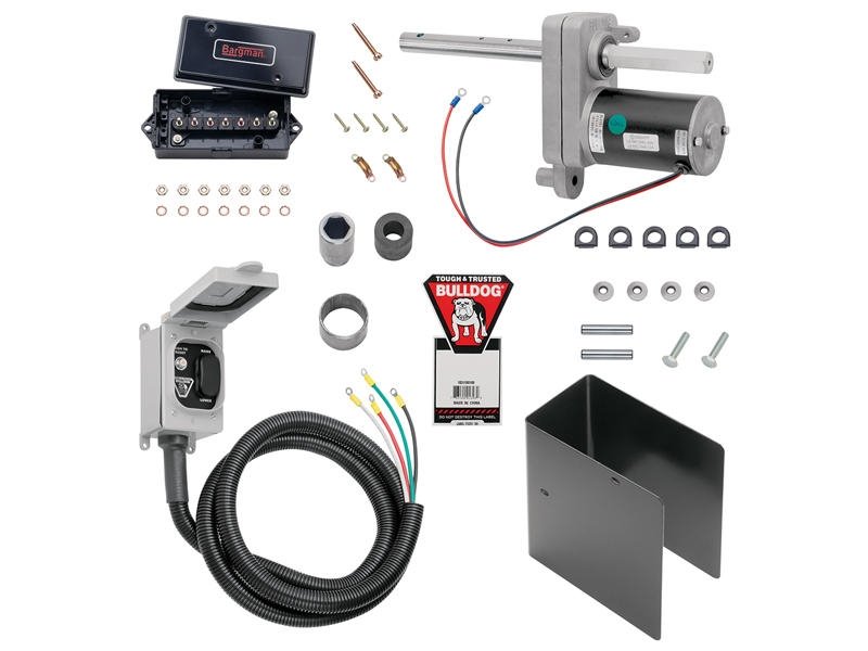 Bulldog 1824200100 - Powered Trailer Jack - 12,000 lb