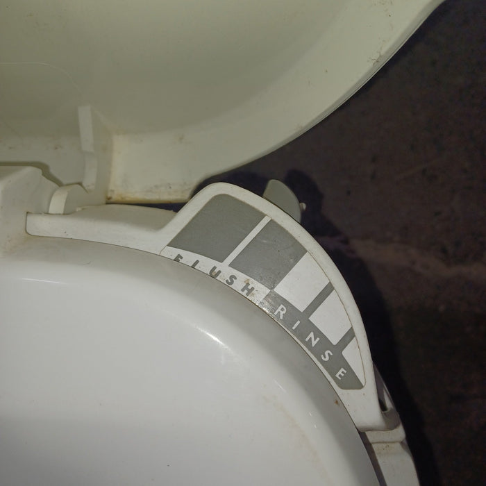 Used Thetford 24920 AQUA MAGIC IV Toilet - Hand Flush, High Profile, White
