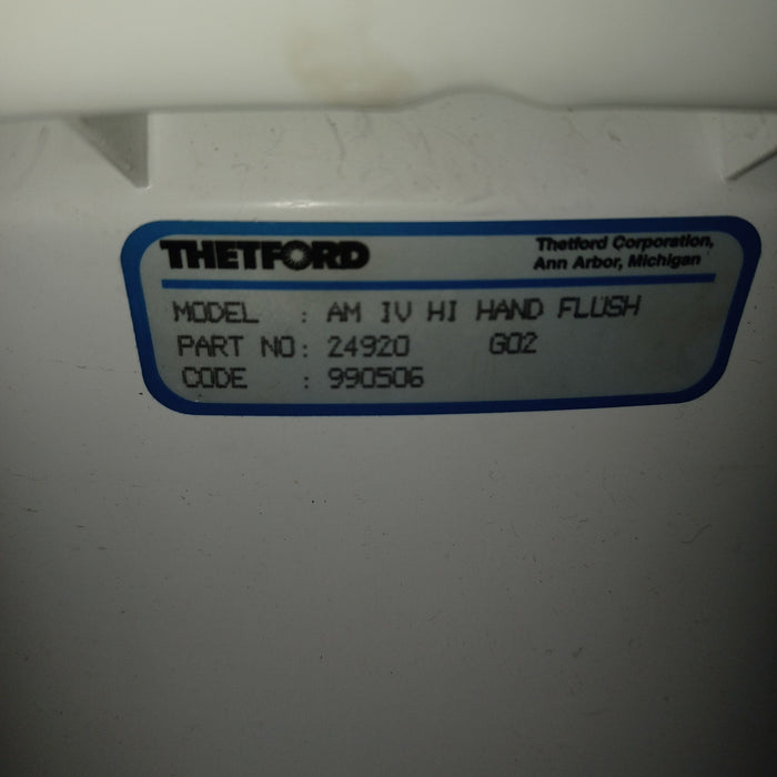 Used Thetford 24920 AQUA MAGIC IV Toilet - Hand Flush, High Profile, White