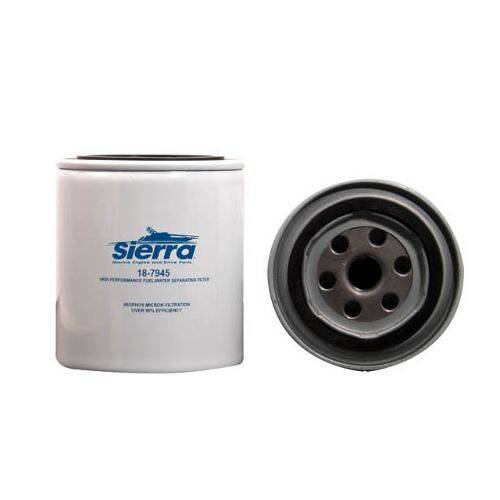 Sierra Marine Fuel Water Separator Filter - 10 Micron Element; Tall Filter - 187945