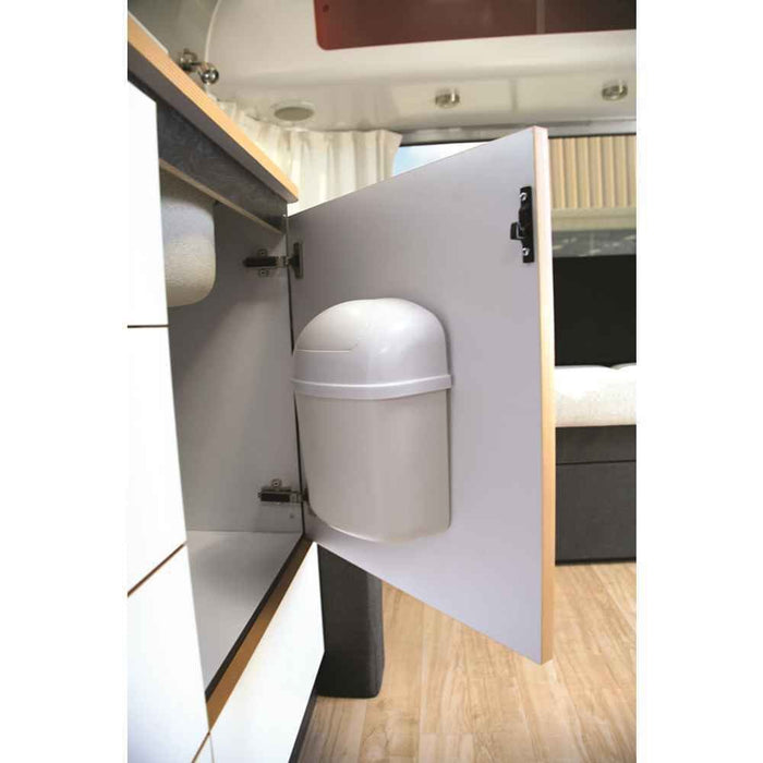 Cabinet Mount Trash Can 3 Qt 5" x 11" - Young Farts RV Parts