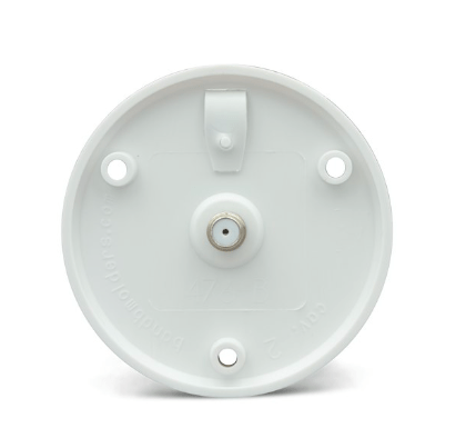 Cable Tv Plate Polar White - Young Farts RV Parts