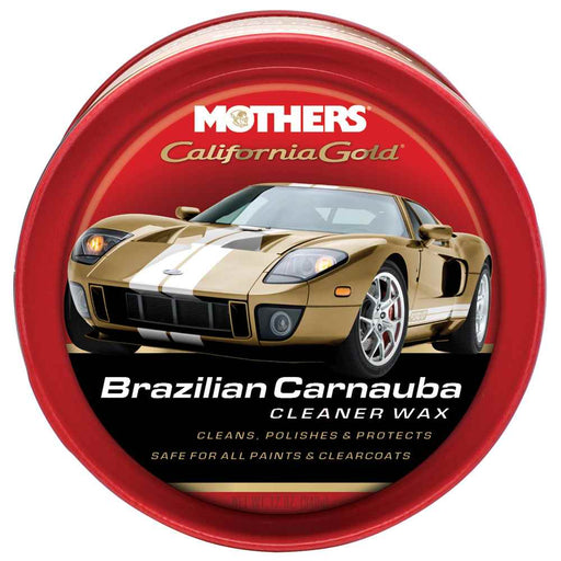 California Gold Brazilian Carnauba Cleaner Wax Paste - 12oz - Young Farts RV Parts