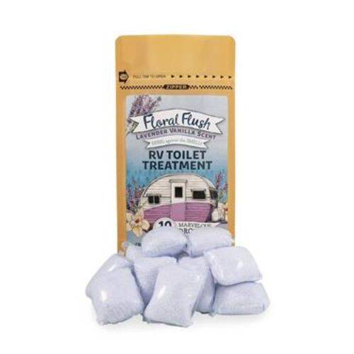 Camco 41490 Floral Flush Biological Waste Holding Tank Treatment - Vanilla