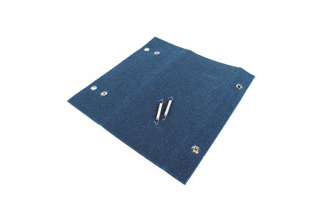 Camco 42924 Entry Step Rug (18" W Steps), Blue - Young Farts RV Parts