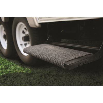 Camco 42925 Entry Step Rug 18" - Grey - Young Farts RV Parts