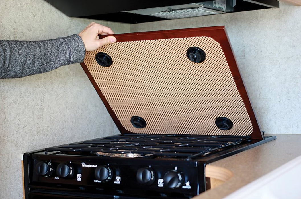 Camco 43526 Oak Accents ™ Stove Top Cover - Bordeaux