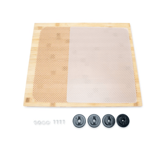 Camco 43571 Universal Fit Stove Top Cover; 19 - 1/2" x 17" x 3/4"; Natural; Bamboo - Young Farts RV Parts