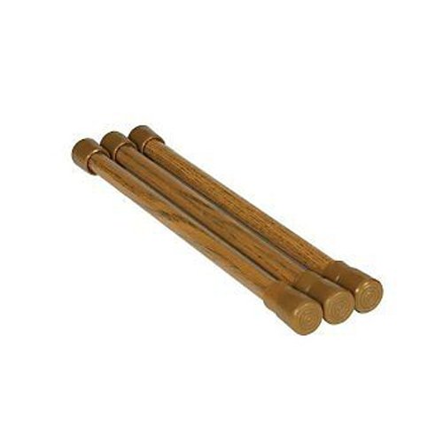 Camco 43833 - Cupboard Bar - 3 Pack - 10" to 17" Oak