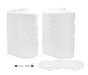 Camco 50513 Double Propane Tank Cover (30 lb. Tanks) - White - Young Farts RV Parts