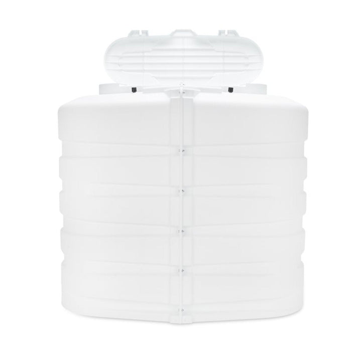 Camco 50513 Double Propane Tank Cover (30 lb. Tanks) - White - Young Farts RV Parts