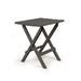 Camco 51885 Large Adirondack Table - Plastic, Charcoal Bilingual - Young Farts RV Parts