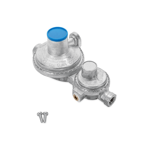 Camco 59323 Two Stage Propane Regulator - Horizontal - Young Farts RV Parts