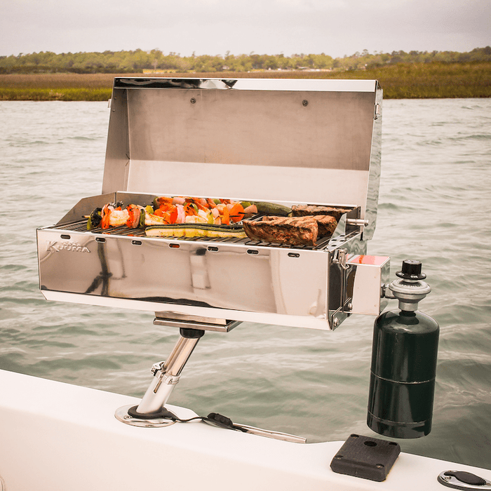 Camco Marine 58180 Kuuma Barbeque Grill Mount