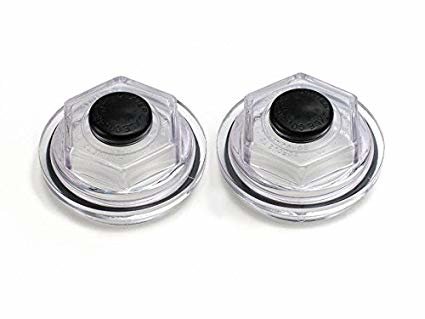 Dexter Axle K71-038-00 Trailer Wheel Bearing Dust Cap - Set of 2
