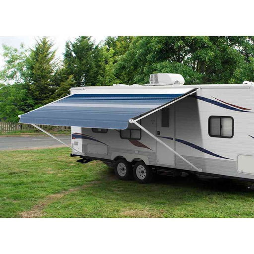 Carefree 16' Awning Canvas, Silver Shale Fade, 184" - 30184006DG - Young Farts RV Parts
