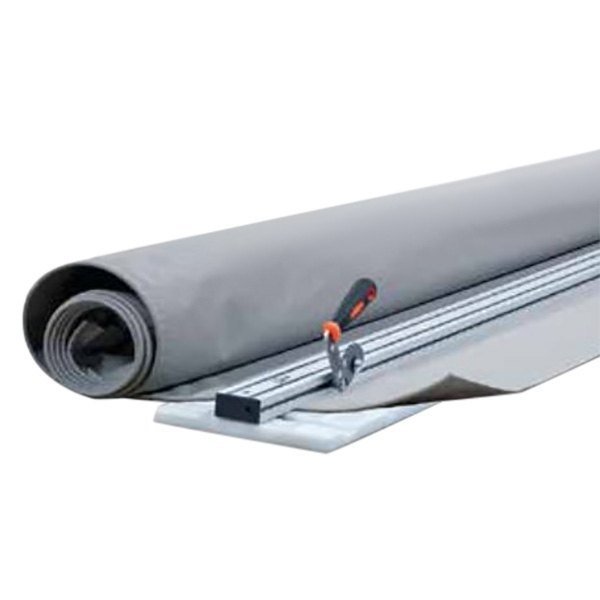 Carefree CFJG254B4B-MP Cut-To-Fit™ Ash Vinyl Solid Patio Awning Fabric - 24'2"