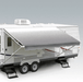 Carefree JU156D00 - 1Pc Fabric 15' Silver Fade with White Weatherguard - Young Farts RV Parts