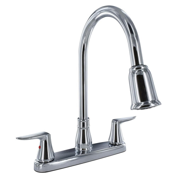 CATALINA 8" KITCHEN FAUCET, CHROME - Young Farts RV Parts