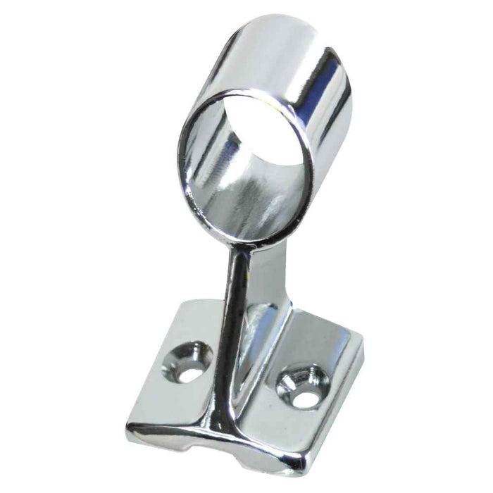 Center Handrail Stanchion - 316 Stainless Steel - 7/8" Tube O.D. - 2 10 Fasteners - Young Farts RV Parts