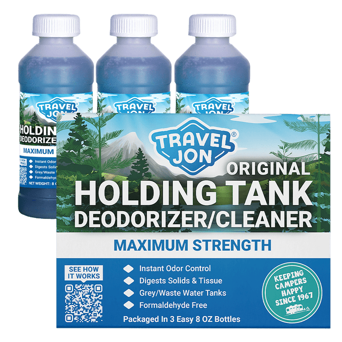 Century Chemical 19963-CL Travel Jon® Waste Holding Tank Treatment - (3) 8 Ounce Bottles