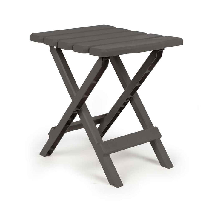 Charcoal Regular Adirondack Portable Outdoor Folding Side Table - Young Farts RV Parts