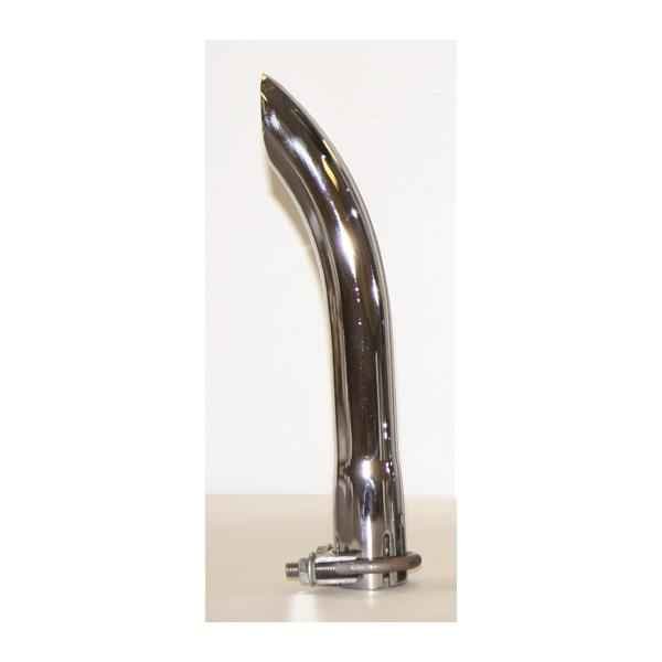Chrome Turndown 1 - 1/4" - Young Farts RV Parts