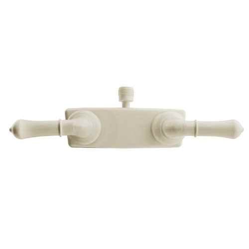 Classical Shower Faucet Bisque - Young Farts RV Parts