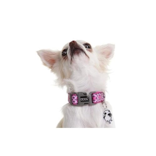 COLLAR PINK/BLK STAR - LG - Young Farts RV Parts