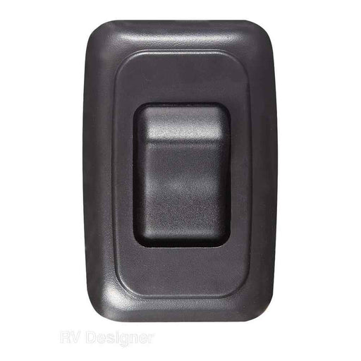 Contoured Wall Switch Black - Young Farts RV Parts