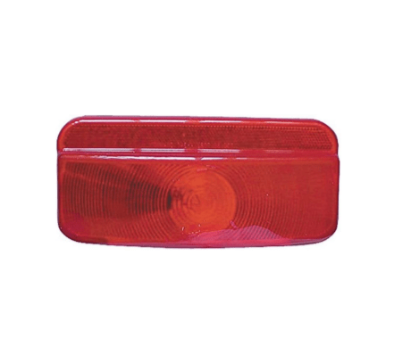 Creative Products 89-187L Command® Tail Light Lens W/ License Plate Light - Red