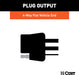CURT Manufacturing 56146 Powered 3-to-2-Wire Splice-in Trailer Tail Light Converter with 4-Pin Wiring Harness - Young Farts RV Parts