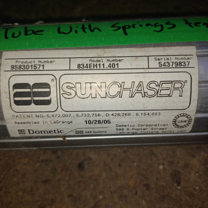 Used Dometic / A& E Awning Tube With Spring 11'