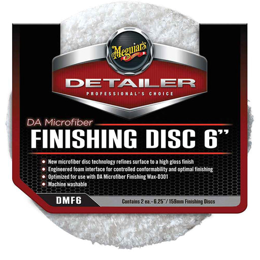 DA Microfiber Finishing Disc - 6" - 2 - Pack - Young Farts RV Parts