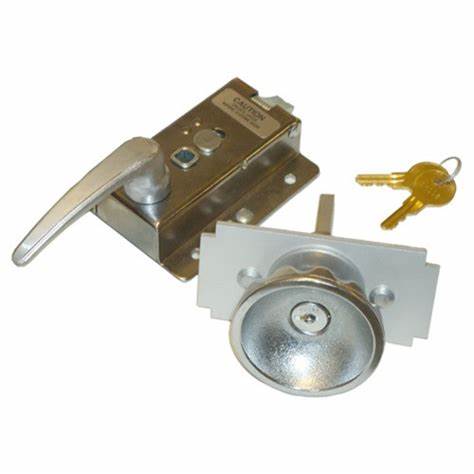 Decker Lock Entry Door Latch 1042 - Young Farts RV Parts
