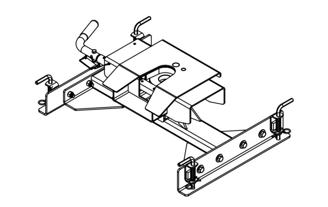 Demco 5993 Flatdeck Saddle Bracket - Young Farts RV Parts