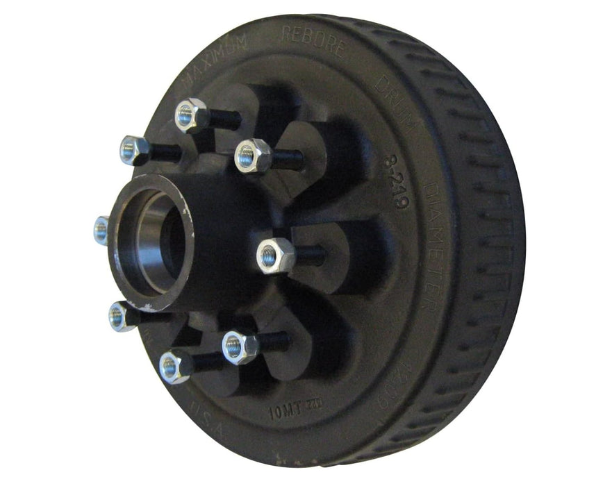 Dexter Axle 008 - 219 - 13 Trailer Axle Hub (8 x 6 - 1/2" Bolt Pattern, 7000 Pounds Capacity) - Young Farts RV Parts