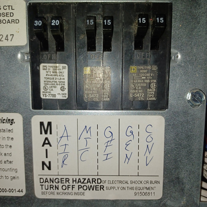 Used RV Converter MagneTek 45 Amp 7300 Series Model 7345