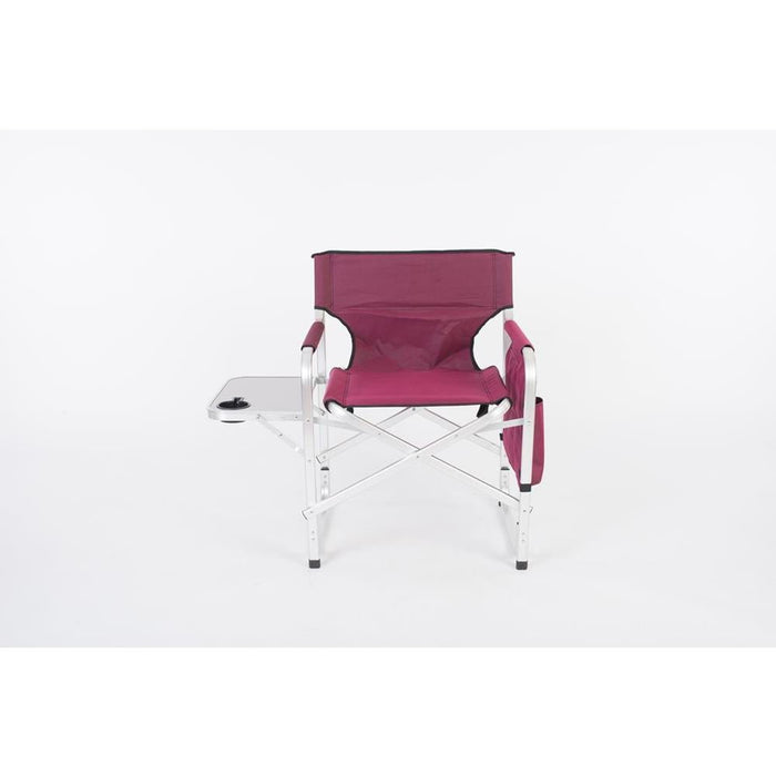 Directors Chair Burgundy w/Tray/Bag - Young Farts RV Parts