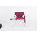 Directors Chair Burgundy w/Tray/Bag - Young Farts RV Parts