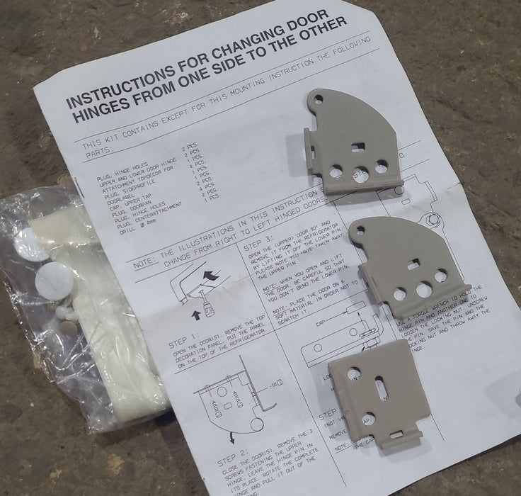 Dometic 293275009 Door Reversing Hinge Kit Left To Right - Young Farts RV Parts