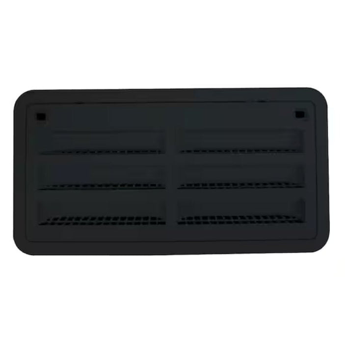 Dometic 3109492.004 Refrigerator Side Vent, Black