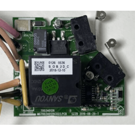 Dometic 385312089 Toilet Flush Control Panel for 7600 Series Toilets - Young Farts RV Parts