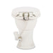 Dometic 410 Series Toilet Standard Profile Bone Porcelain with Pedal Flush Control 9610008260 - Young Farts RV Parts