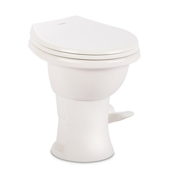 Dometic 410 Series Toilet Standard Profile White Porcelain with Pedal Flush Control 9610008259
