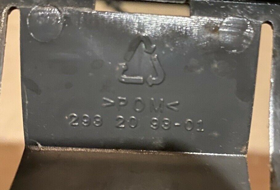Used Dometic Refrigerator Door Handle, Black - 2932093-01