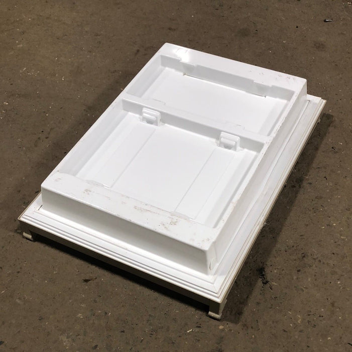 Dometic Refrigerator Door - 2932561141 - Good Used Shape - 22 1/2" W x 16 3/4" H