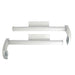Dometic Slide Topper Awning Brackets, Tall, 45 Degree, Polar White - 9800018.401B - Young Farts RV Parts