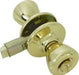 DOOR KNOB LSK-C3-B, Interior Lockset, Brass - Young Farts RV Parts