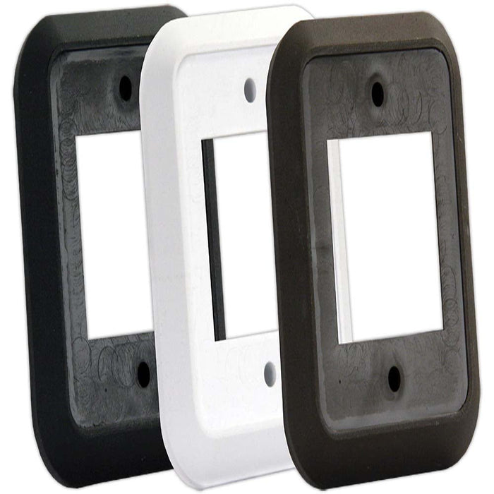 Double Face Plate Spacer - White - Young Farts RV Parts
